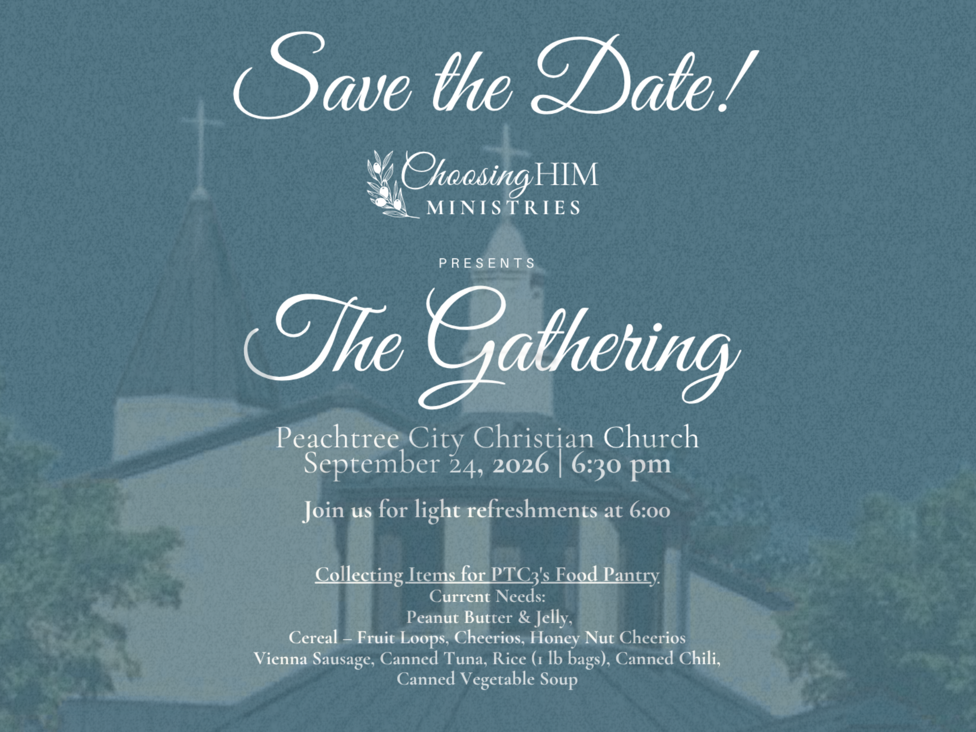 Featured image for The Gathering Hosted By Choosing HIM Ministries
